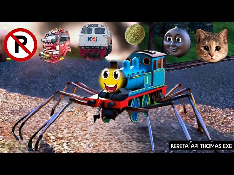 Teka-Teki Tebak Gambar Kereta Api CC201 Berubah Thomas Exe, Bus Pariwisata, Lani, Titipo Genie, Tayo