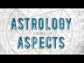 Astrology Aspects: Moon in Aspect to Mercury