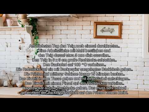 [Audio-Rezept] Aachener Printen - Einfaches Rezept zum Nachkochen