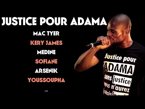 Justice pour Adama à La Cigale (Youssoupha, Kery James, Fianso, Mac Tyer, Dosseh...)