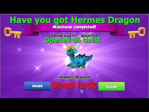 Have you got Hermes Dragon-Dragon Mania Legends | Hatched Summer Dragon | DML