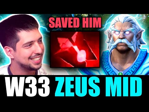 How to COUNTER Storm Spirit with this ITEM - W33 Zeus MID Dota 2