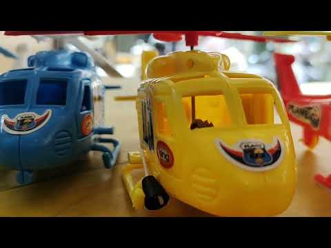 Colors for Children to Learn with Train Transporter Toy Street Vehicles - Educational Videos