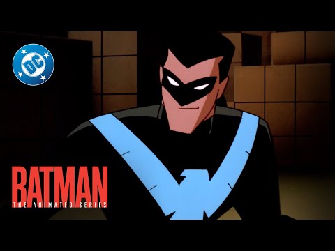 Batman: The Animated Series - Nightwing Catches Gun Smugglers | Super Scenes | DC