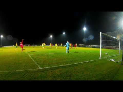 Joe Boachie scores a screamer for a deserved late equaliser v Barwell in the FA Trophy 24 11 18