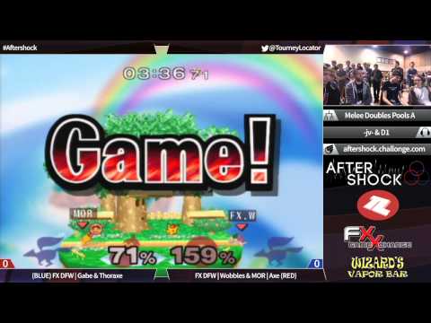 Aftershock Melee - Gabe & Thoraxe vs Wobbles & Axe - Pools