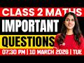 Class 2 Annual Exam Maths Complete Chapters Part 1 Exam Winner