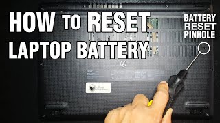 HOW TO Reset Laptop Battery | QUICK FIX for Randomly Shutting Down Issue #Shorts