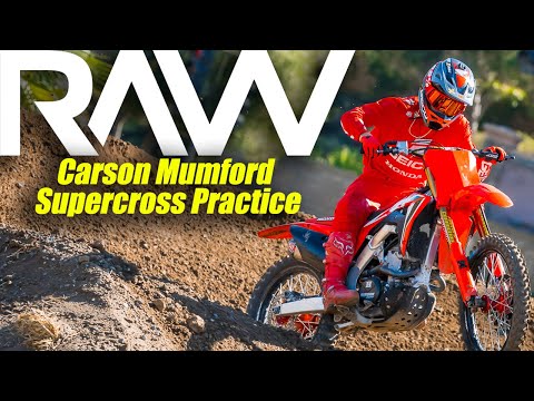 Carson Mumford Supercross Practice RAW - Motocross Action Magazine