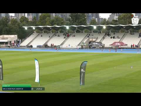 Girls Under 9 800m H1 - 2020 State Combined Events Championships // LAVicTV