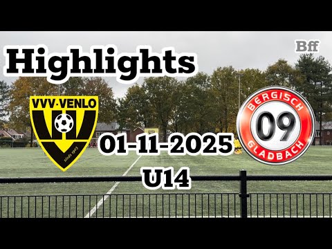 Highlights Vvv Venlo vs SV Bergischgladbach U14 #voetbal #fussbal 