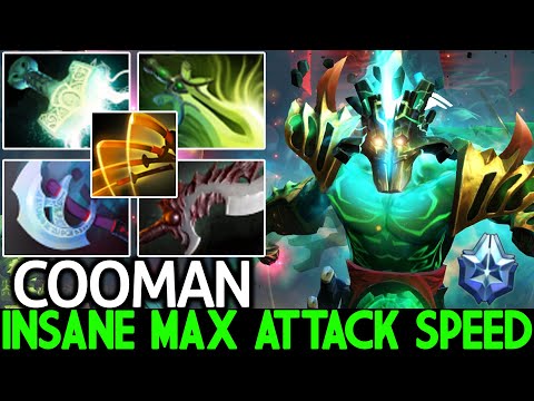 COOMAN [Juggernaut] Max Attack Speed Build Carry Hard Game 7.26 Dota 2