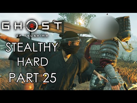 GHOST OF TSUSHIMA Stealthy Hard Gameplay Walkthrough Part 25 – DECAPITATIONS IN CAMPS