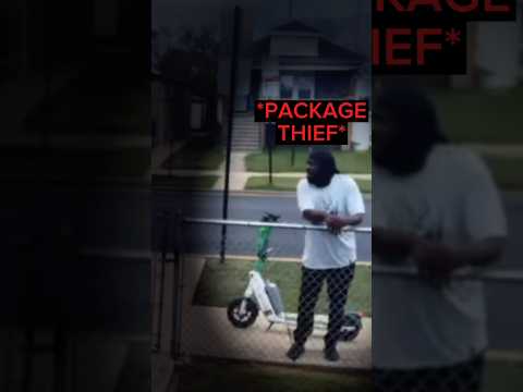 Delivery Driver Outsmarts a Package Thief…