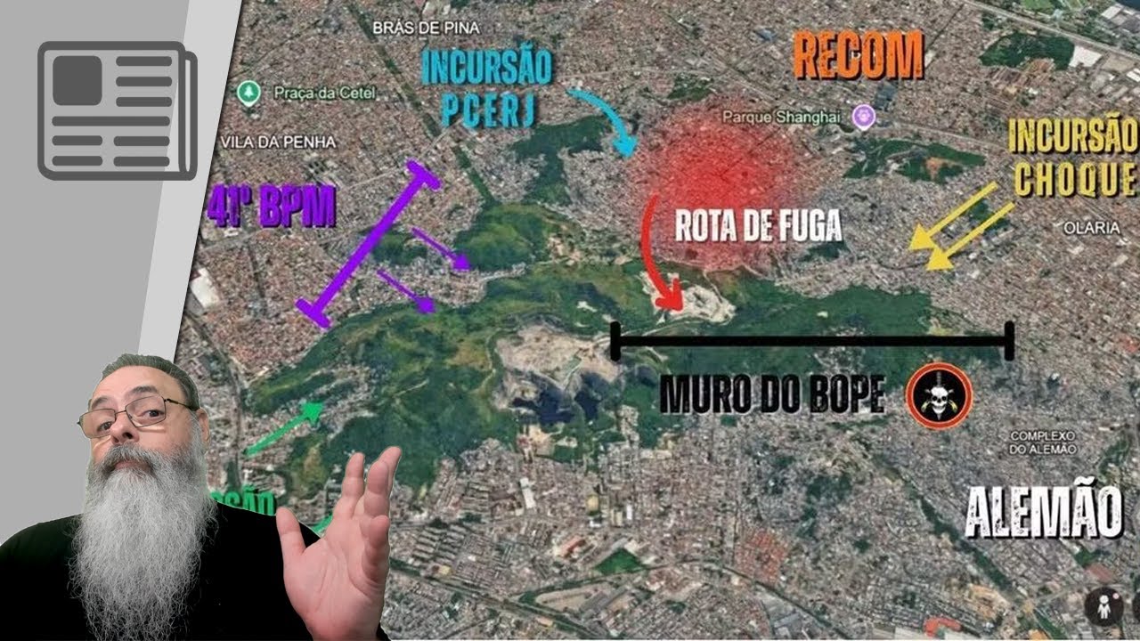 DETALHES da OPERAÇÃO feita no COMPLEXO do ALEMÃO mostram PLANEJAMENTO MILITAR e REDUÇÃO de DANOS
