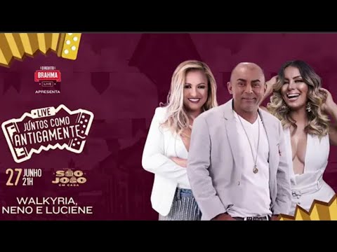 Live Como Antigamente - De Bandeja (WALKYRIA SANTOS, NENO E LUCIENE MELO)