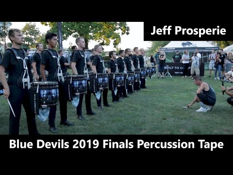 Blue Devils 2019 Percussion Finals Tape || Jeff Prosperie
