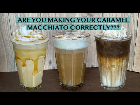 UNLOCK THE SECRETS TO 3 PERFECT CARAMEL MACCHIATO #CaramelMacchiatoMagic