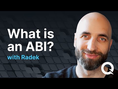 What is an ABI?