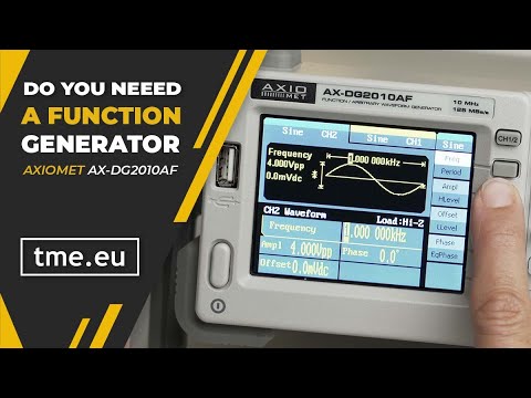 Do You Need a Function Generator? - AXIOMET AX-DG2010AF [Overview]