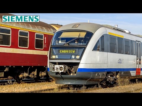 Cabview Desiro "Sageata Albastra" (Intrare in Sibiu)