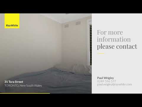 31 Tora Street, Toronto, NSW 2283, 3 slaapkamers, 1 badkamers, House