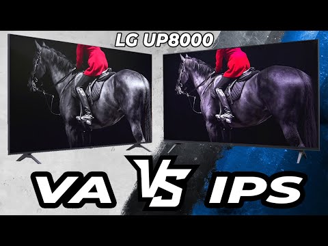 LG UP80 50" VA PANEL VS 43" IPS PANEL (UP8000)
