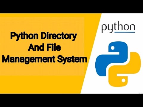 Tutorial 10 Python Directory And File Management System