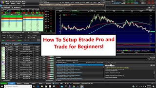 How to Set Up Etrade and how to use E Trade to Trade Stocks