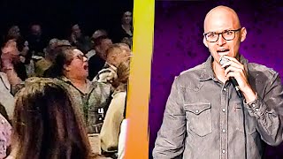 Comedian Makes Mad Lady Fall in Love! | Eric Schwartz | Stand Up Comedy (Crowd Work)