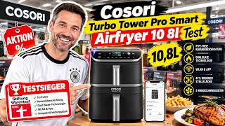 Cosori Turbo Tower Pro Smart Airfryer 10 8l Test - Heißluftfritteuse Testsieger!