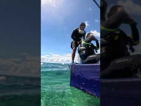 Boat diving entry and EXIT- Training