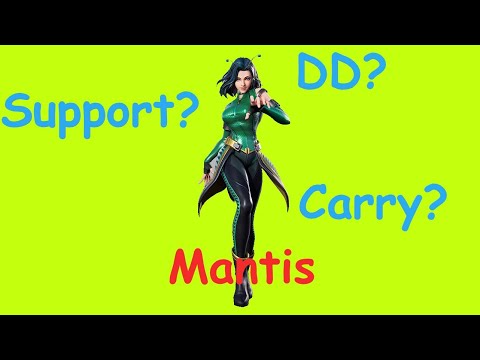 MANTIS ATTACK/SUPPORT BUILD Marvel Heroes