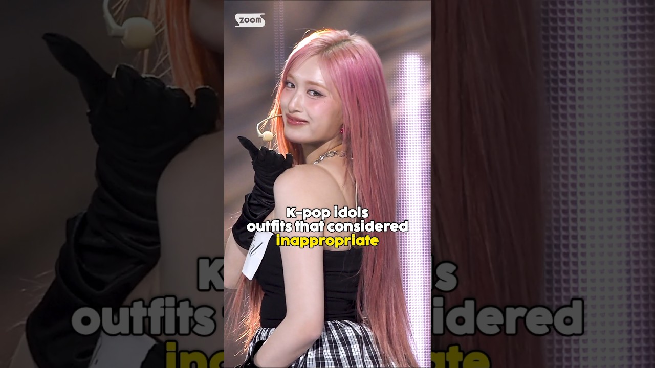 K-pop idols' outfits that were considered inappropriate #kpop #aespa #shorts #fyp