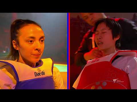 2019 Moscow WT GP Final W 57kg PARK Skylar CAN LUO Zongshi CHN