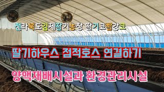 전라북도 김제딸기 스마트팜 딸기코빨강코 딸기체험 양액시설하우스 딸기재배시설