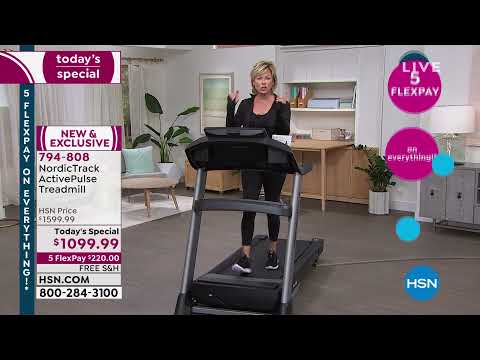 NordicTrack ActivePulse Treadmill with Heart Rate Monitor