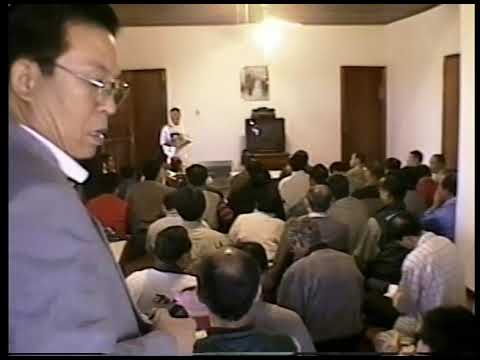 Palestra para líderes coreanos