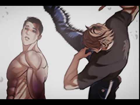 Gun vs Johan Seong ( mode UI Danie) | Lookism |