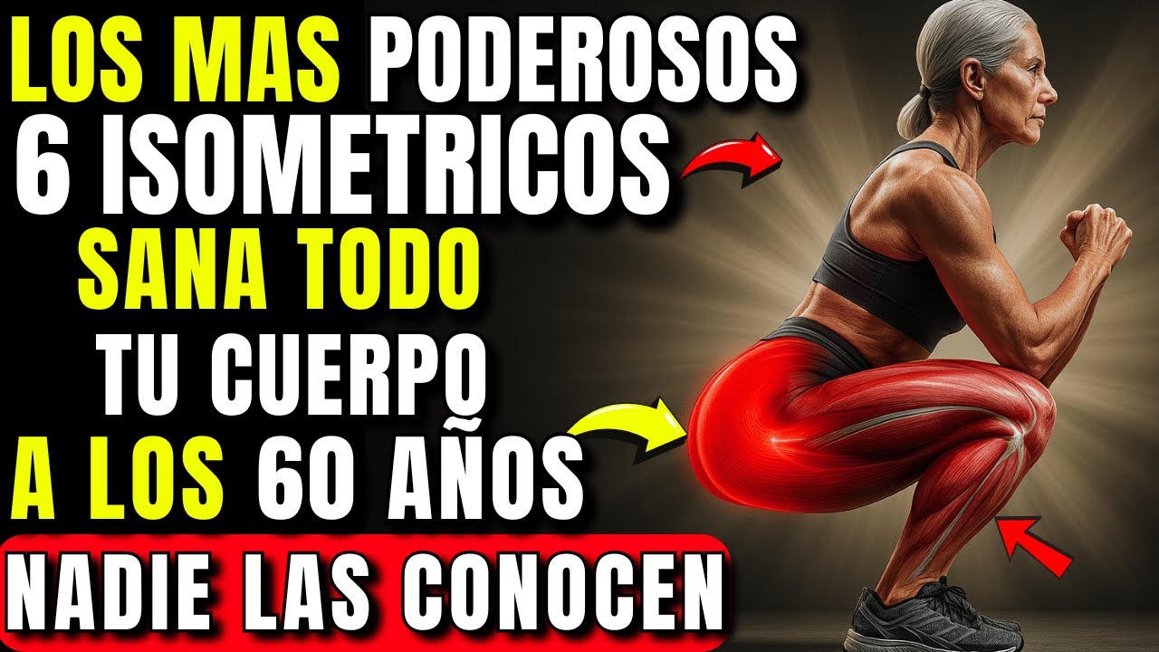 6 Isometric Exercises to Transform Your Body – No Weights, No Gym, No Excuses