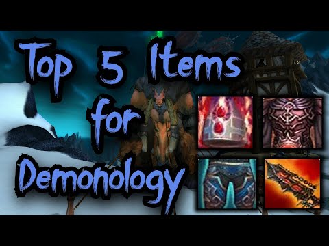 Top 5 items for Demonology Warlocks in Phase 3