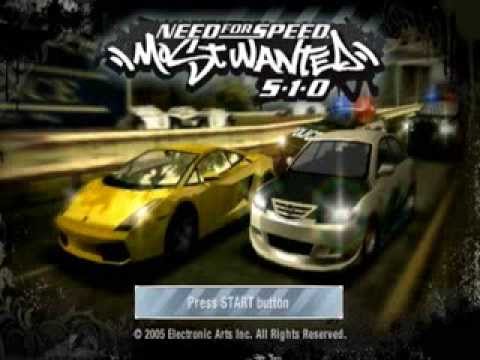 need for speed most wanted 5-1-0 psp save game