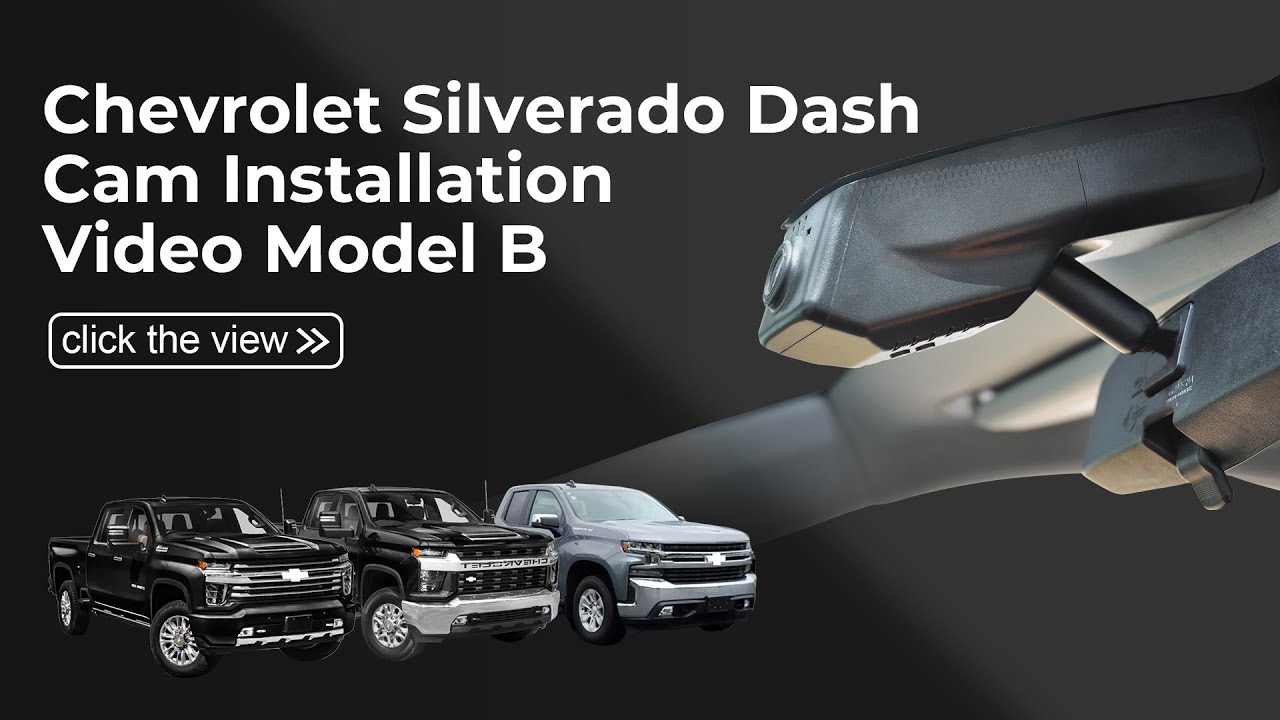  Dash Cam 014M(Model B) 4 Chevrolet Silverado Select 4th Gen 1500,1500 Limited（LTD)