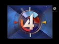 TV4 Televízió Logo 1993 With Kosmos Filmi