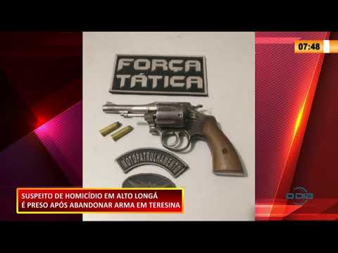 Suspeito de homicídio em Alto Longá é preso em Teresina 27 10 2020