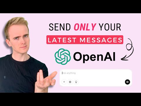 Send ONLY Your Latest Messages to OpenAI in Bubble.io? thumbnail