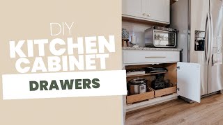 Project Recap: DIY Kitchen Cabinet Drawers