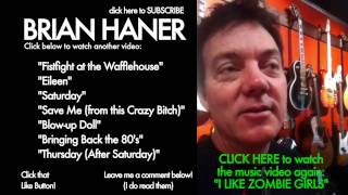 "I Like Zombie Girls" - Message from Brian Haner