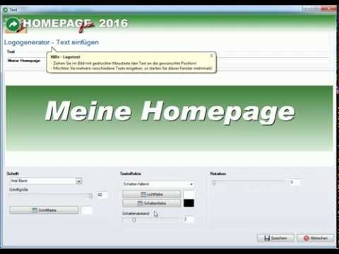 Homepage Software und Webseiten erstellen Programm - HomepageFIX - Kostenlos herunterladen
