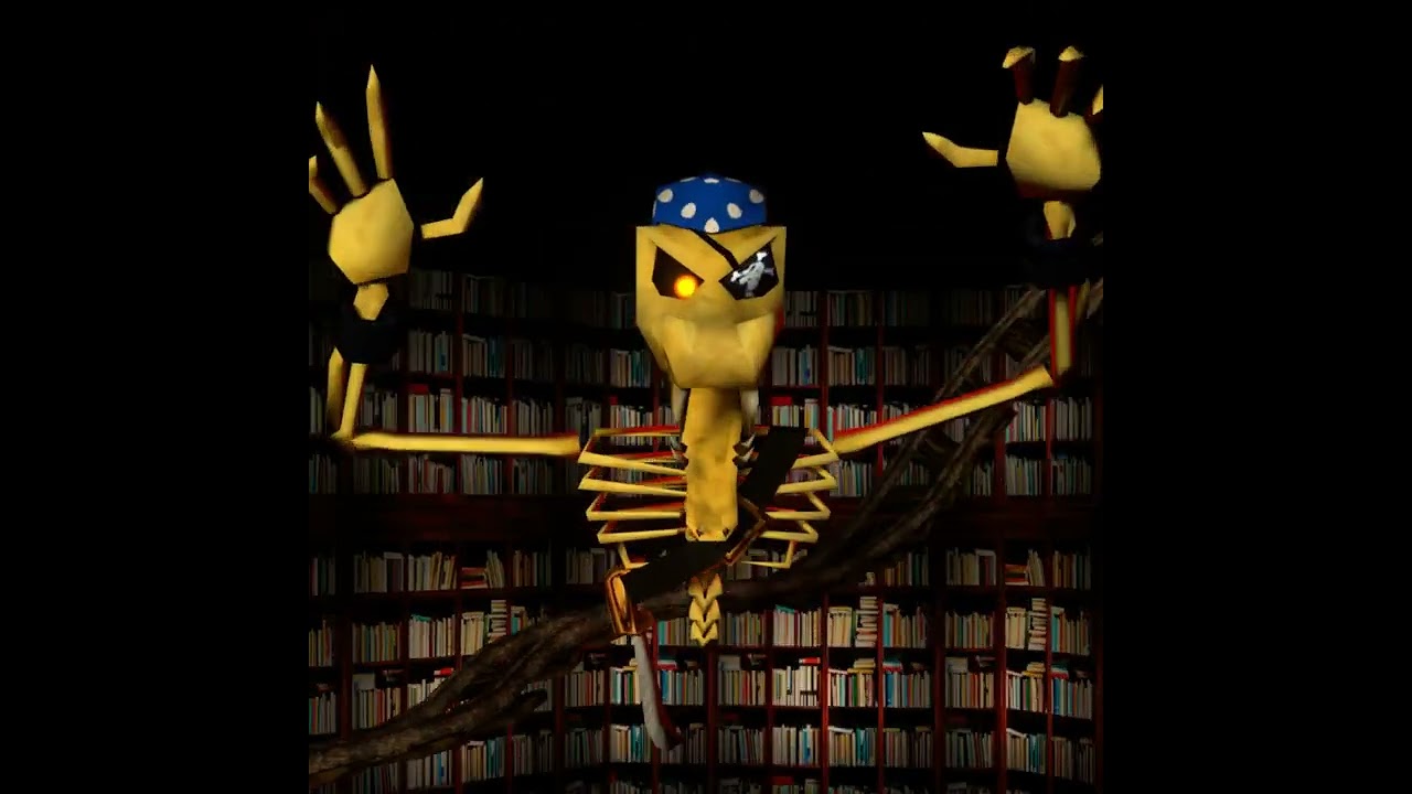 Kackle from DKC2 - N64 version Low-poly 3D Model